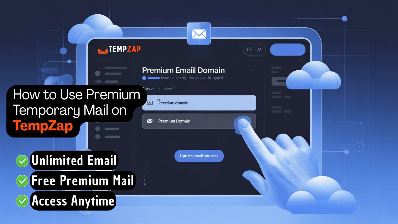 How to Use Premium Temporary Mail on TempZap for Free